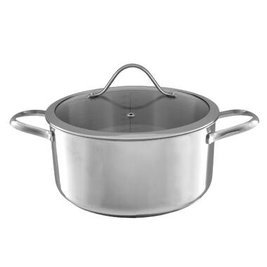 Tramontina Gourmet Tri-Ply Clad 8 Qt. Stock Pot with Lid & Reviews